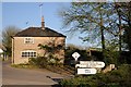 Road junction in Litton Cheney