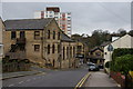 Wesley Street entering Farsley village