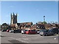 Farnham Church from the car park