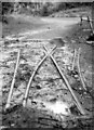 Ashover Light Railway track at Butts Quarry