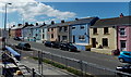 Colourful houses, Milford Road, Haverfordwest