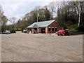 SD5715 : Treeface Café and Visitor Centre, Yarrow Country Park by David Dixon