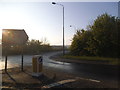 Roundabout at the junction of Beggar