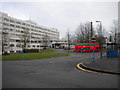 Bus turning circle, John Radcliffe Hospital