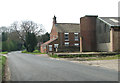 Dereham Lane past Home Farm at Crane