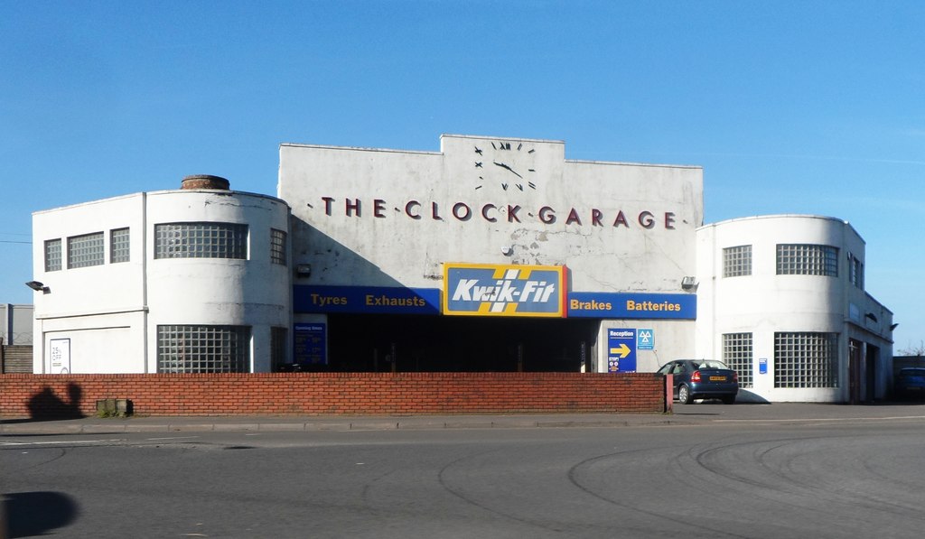 The Clock Garage Woodville © Anthony Parkes Geograph Britain and