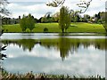 ST9770 : East across the lake, Bowood, Calne by Brian Robert Marshall