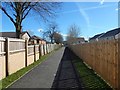 Cycle route at Hawkhead