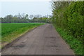 Track adjacent to Bascote Lodge Farm