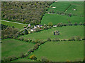 Brookdale Lane from the air