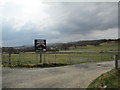 Entrance to Leault Farm