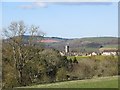 Distant view of Newtown St Boswells