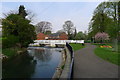 River Witham through Wyndham Park, Grantham