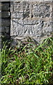 Benchmark on Woodeaton Manor School wall pier