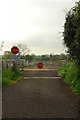 Broken Cross level crossing