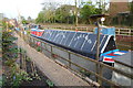 Working Narrowboat Hadar on her home mooring