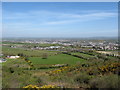 Newry City from the slopes of Ballymacdermot Mountain