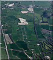 Glazebury explosives depot from the air