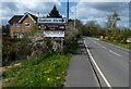 Thorpe Road on the edge of Melton Mowbray