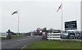 Entrance to Bryn Cethin Caravan Park