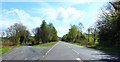 The A76 to Dumfries near Auldgirth