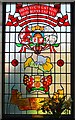 NY3955 : Latvian window, St Cuthbert's Church, Carlisle by Bob Embleton