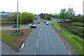 The A75 at Dumfries near Lochside