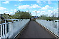 Footbridge over the A75 at Dumfries near Lincluden