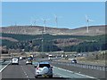 NS9914 : A74(M) Clyde Wind Farm by David Dixon