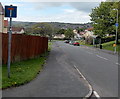 ST3091 : No through road signs, Russell Drive, Newport by Jaggery