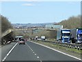 M74 Footbridge near Hareleeshill