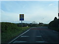 A495 at Llansantffraid-ym-Mechain village boundary