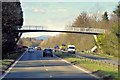 Footbridge over the A82 at Renton