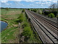 Railway heading towards Oakham