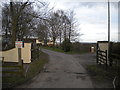 Entrance to Bulcote Lodge Farm