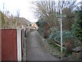 Public footpath to Padleys Lane, Burton Joyce