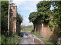 Former railway bridge abutments, Pontispool