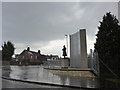 Statue of Samuel Franklin Cody on the Farnham Road