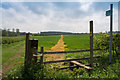 Public Footpath near Hilltop Farm