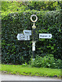 Fingerpost at Granby Lane/Manor Lane, Whatton