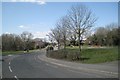 Sharp bend on Springvale Road, Webheath, Redditch