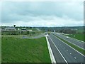 The A1 on the Newry side of the Sheepbridge fly-over