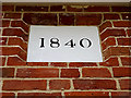 TM4584 : Plaque on The Reading Room by Geographer