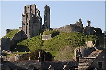 SY9582 : Corfe Castle by Philip Halling