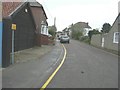 Looking east up Waterside Road (B1021)