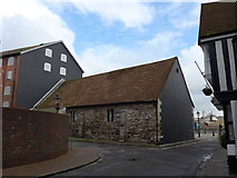 SZ0090 : Rear of Poole Local History Centre by Basher Eyre