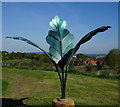 Sculpture in Manor Fields Farm, Sheffield