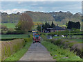 Track to Mount Pleasant and the Harby Hills