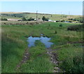 Small pond on a track NE from Trefil Road south of Trefil