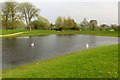 Pond in Ouzel Valley Park